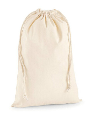 Westford mill W216 - Durable Premium Drawstring Cotton Storage Bags