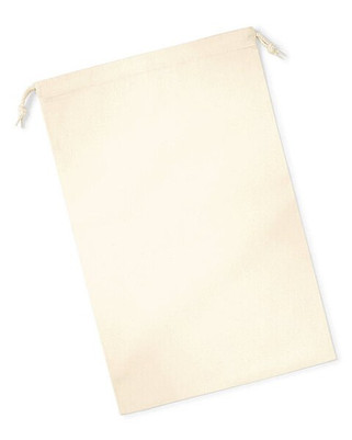 Westford mill W266 - Eco-Friendly Organic Cotton Drawstring Bag