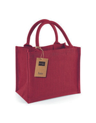 Westford Mill W412 - Jute Mini Gift Bag