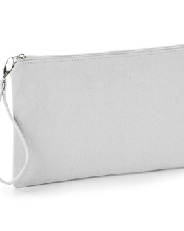 Westford mill W520 - Premium Brushed Cotton Canvas Wristlet Pouch