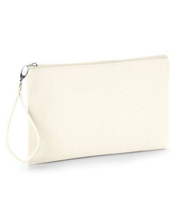 Westford mill W520 - Premium Brushed Cotton Canvas Wristlet Pouch