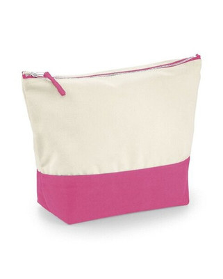 Westford mill W544 - Versatile Brushed Cotton Canvas Zippered Bag