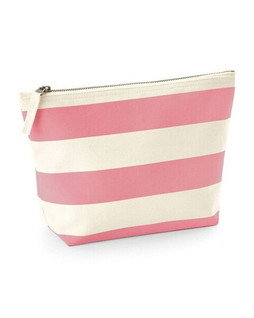 Westford mill W684 - Durable Nautical Striped Canvas Accessory Bag