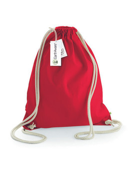 Westford mill W810 - Eco-Friendly Organic Cotton Gym Drawstring Bag