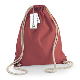 Westford mill W810 - Eco-Friendly Organic Cotton Gym Drawstring Bag