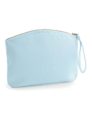 Westford mill W820 - Eco-Friendly Organic Cotton Wristlet Pouch