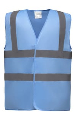 Yoko HVW100 - Hi Vis 2 Band + Brace Waistcoat