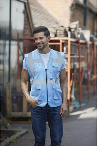 Yoko HVW801 - Hi Vis Executive Waistcoat