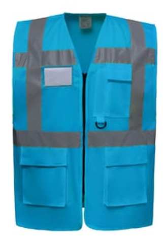 Yoko HVW801 - Hi Vis Executive Waistcoat