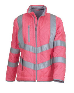 Yoko HVW706 - High Visibility Fleece Lined Safety Jacket