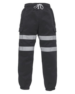 Yoko HV016T - High Visibility Reflective Jogging Pants with Pockets