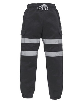 Yoko HV016T - High Visibility Reflective Jogging Pants with Pockets