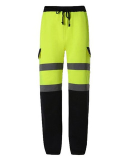 Yoko HV016T - High Visibility Reflective Jogging Pants with Pockets