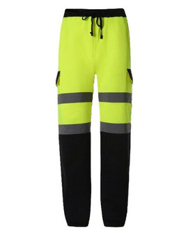 Yoko HV016T - High Visibility Reflective Jogging Pants with Pockets