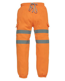 Yoko HV016T - High Visibility Reflective Jogging Pants with Pockets