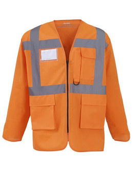 Yoko HVJ800 - High Visibility Executive Safety Waistcoat with Pockets