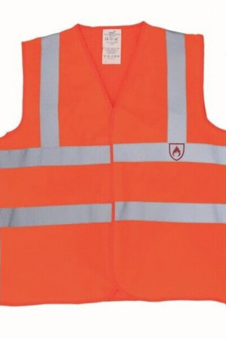 YOKO HVW100FR - HV FLAMERETARDANT WAISTCOAT CLASS 2