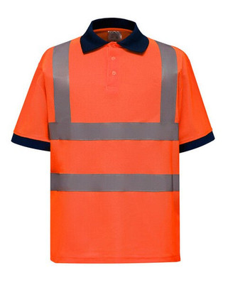 Yoko HVJ210 - High-Visibility Reflective Safety Polo Shirt