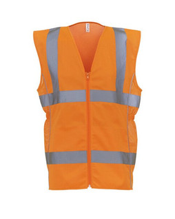 Yoko HVW180 - Womens Hi-Vis Executive Safety Vest with Mesh Back