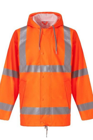 Yoko HVS450 - High-Visibility Waterproof Safety Jacket with Reflective Tapes