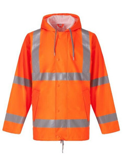 Yoko HVS450 - High-Visibility Waterproof Safety Jacket with Reflective Tapes