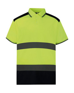 Yoko HVJ220 - High-Visibility Two-Tone Railway Safety Polo