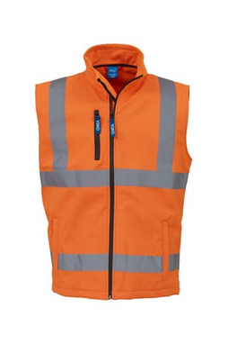Yoko HV006 - Hi-Vis Softshell Bodywarmer