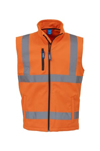 Yoko HV006 - Hi-Vis Softshell Bodywarmer