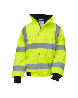 Yoko HVP211CH - Reflective Waterproof Kids Bomber Jacket with Hood