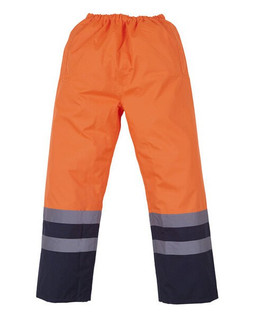 Yoko HVS463 - High-Visibility Waterproof Reflective Work Trousers