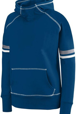 Augusta Sportswear 5441 - Sudadera Deportiva para Niñas con Capucha y Estilo
