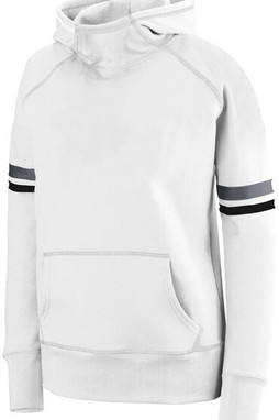 Augusta Sportswear 5441 - Girls Athletic Fleece Hoodie with Thumbholes