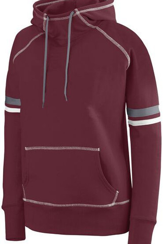 Augusta Sportswear 5440 - Womens Athletic Fleece Hoodie with Thumbholes