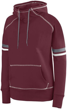 Augusta Sportswear 5440 - Women's Athletic Fleece Hoodie with Thumbholes