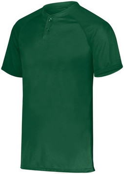 Augusta Sportswear 1566 - Youth Attain Wicking Two Button Baseball Jersey