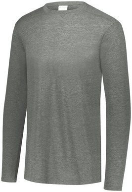 Augusta Sportswear 3076 - Youth Tri Blend Long Sleeve Tee