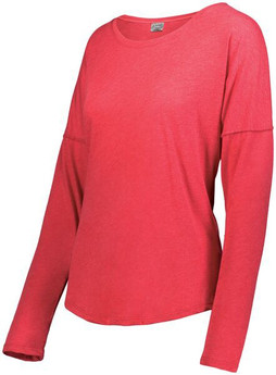 Augusta Sportswear 3077 - Ladies Lux Tri Blend Long Sleeve Tee