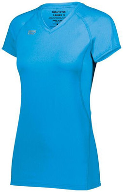 HighFive 342223 - Girls Tru Hit Short Sleeve Jersey
