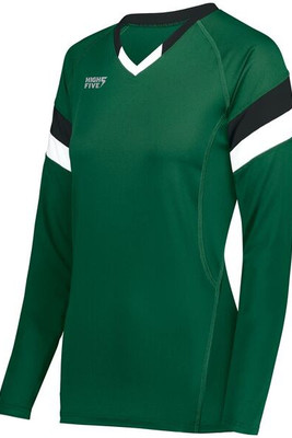 HighFive 342242 - Ladies Tru Hit Tri Color Long Sleeve Jersey