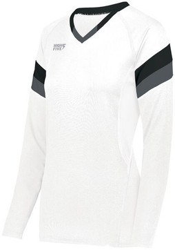HighFive 342242 - Ladies Tru Hit Tri Color Long Sleeve Jersey