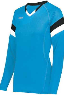 HighFive 342243 - Girls Tru Hit Tri Color Long Sleeve Jersey
