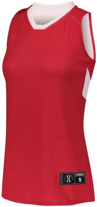 Holloway 224378 - Ladies Dual Side Single Ply Basketball Jersey