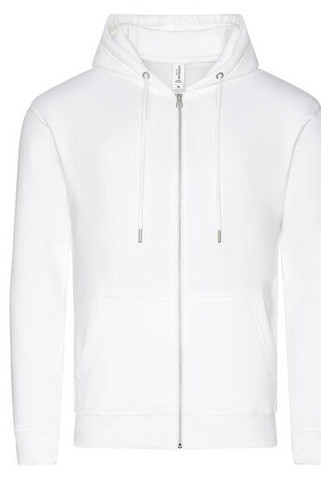 AWDIS JH250 - Eco-Friendly Organic Zipped Hoodie with Kangaroo Pockets