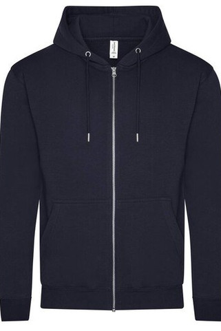 AWDIS JH250 - Eco-Friendly Organic Zipped Hoodie with Kangaroo Pockets