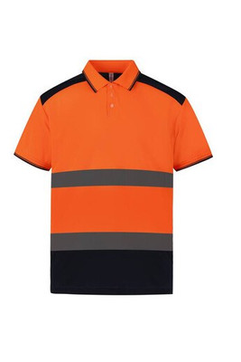 Yoko YK220 - High Visibility Two-Tone Reflective Polo Shirt