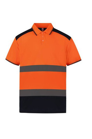 Yoko YK220 - Tvåfärgad pikétröja