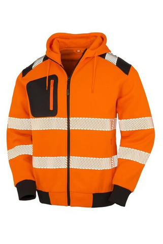 Result RS503X - HV polyester HV zipped hood