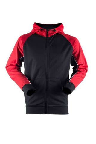 Finden & Hales LV340 - Finden & Hales Mens Colorblock Comfort Hoodie