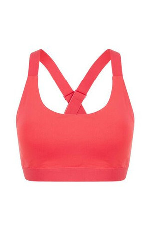 Tombo TL371 - Mid-Support Crossback Sports Bra with Metal Closure