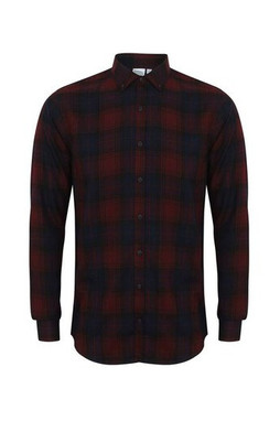 SF Men SF560 - Chemise décontractée à carreaux